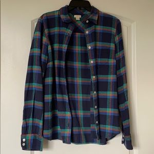J. Crew flannel size medium